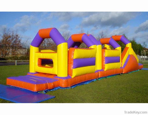 inflatable obstacles games