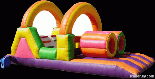 inflatable obstacles games