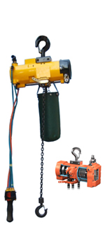 Pneumatic hoist