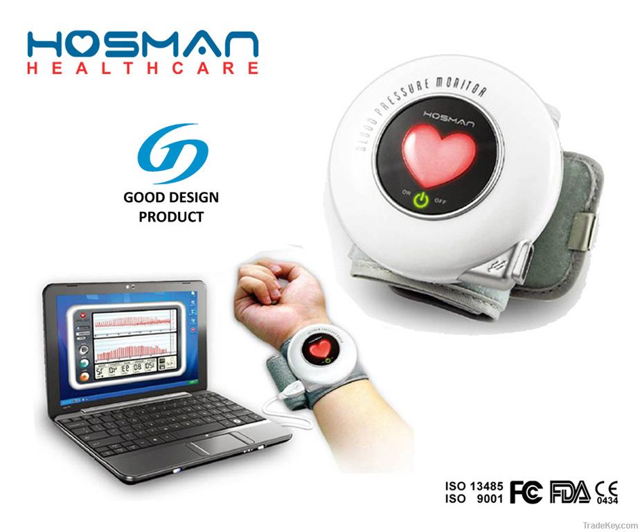 Wrist Type USB Blood Pressure Monitor