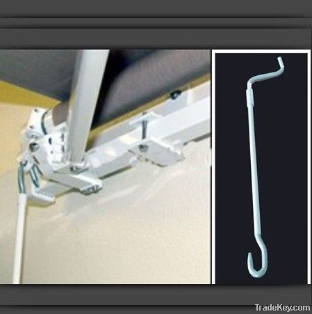 awning crank handle, Iron rocker head track for awning-crank handle