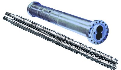 Parallet twin screw and barrel