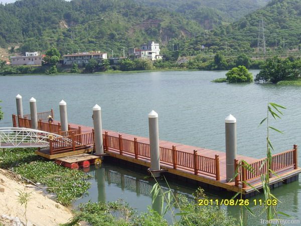 supply/sell steel/ aluminum Yacht dock, floating dock