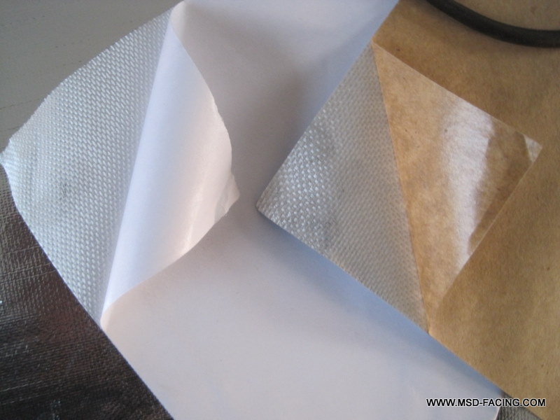 Aluminum Foil Fiberglass Fabric Laminated