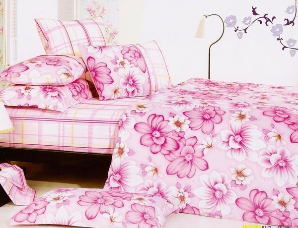 100% cotton polyester cotton bedding set