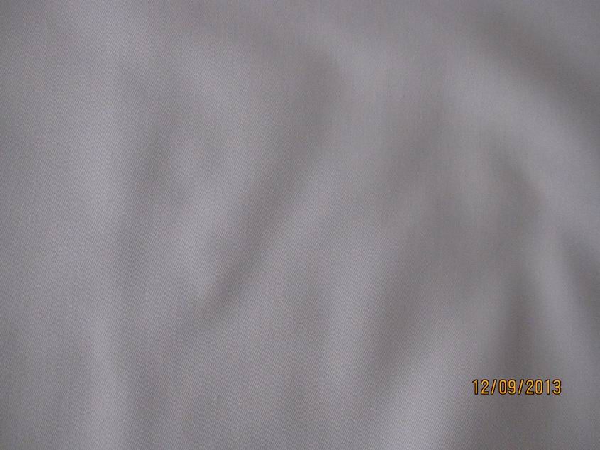 Fabrics Of White Polyester Cotton