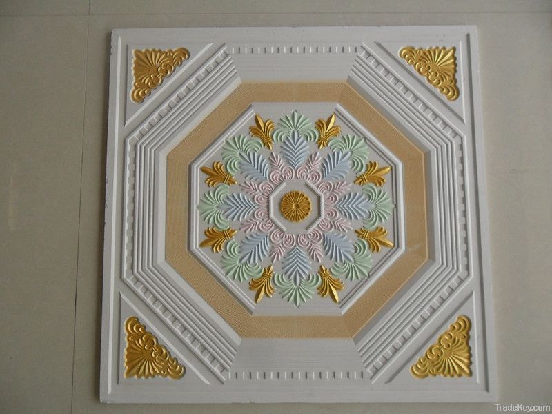 Colorful  Calcium Silicate Gypsum Ceiling Tiles