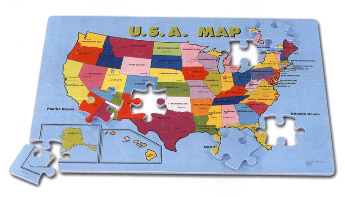 U.S.A. MAP