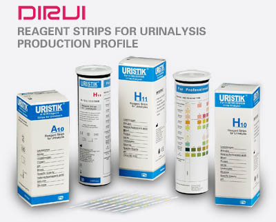 REAGENT STRIPS FOR URINALYSIS