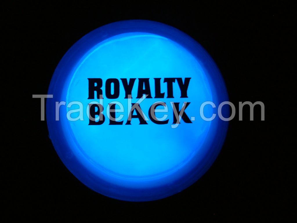 Glow In The Dark LED Badge with customer Logo printing