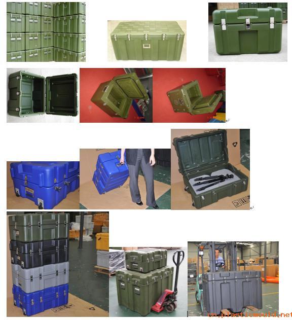 military case, made of lldpe, by rotomolding