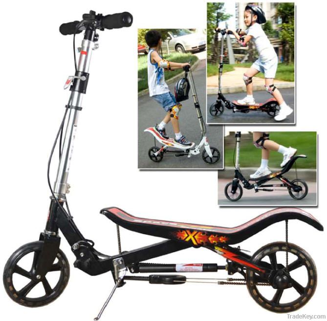 KOKMAX Outdoor Space Scooter Moves By Feet