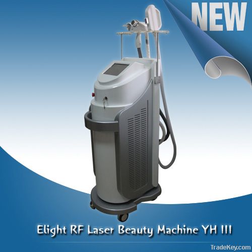 Multifunctional beauty equipment elight ipl rf laser hair removal