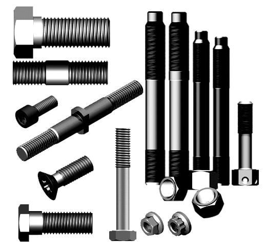 High strength bolts components