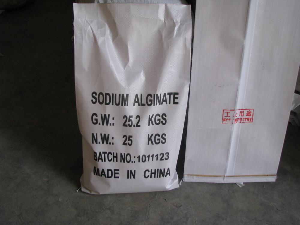 sodium alginate textile grade and food grade