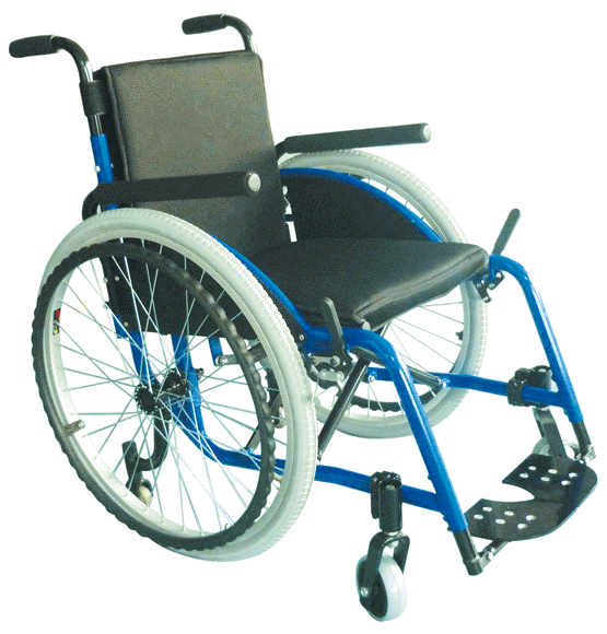 Sprorts Wheelchair with anti-overturn device