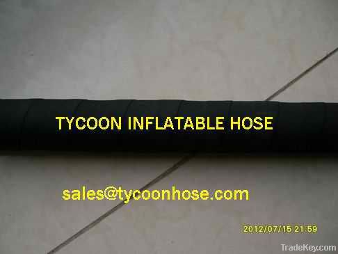 Rubber Inflatable Hose, sandblasting hose