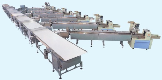 Swiss Roll or Layer Cake Production machine