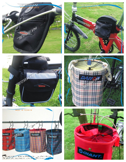 Bicycle bag / tail bag / front pack / car basket / cart frame