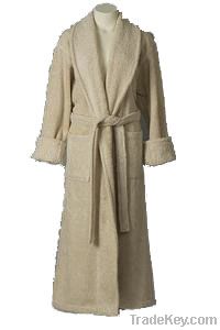 100% cotton bathrobe