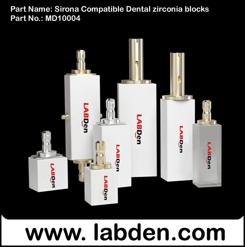 Sirona Compatible Dental zirconia blocks MD10004