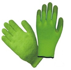 latex working glove, latex dipped glove, latex coated glove (9108)
