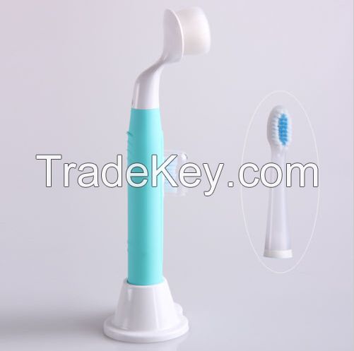 2in1 Electric Facial Face Skin Cleansing Blackheads Removal Brush +Tooth Brush
