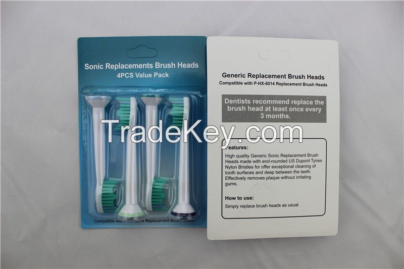 Generic HX6014 Pro Results Replacement Toothbrush Heads Pack of 4