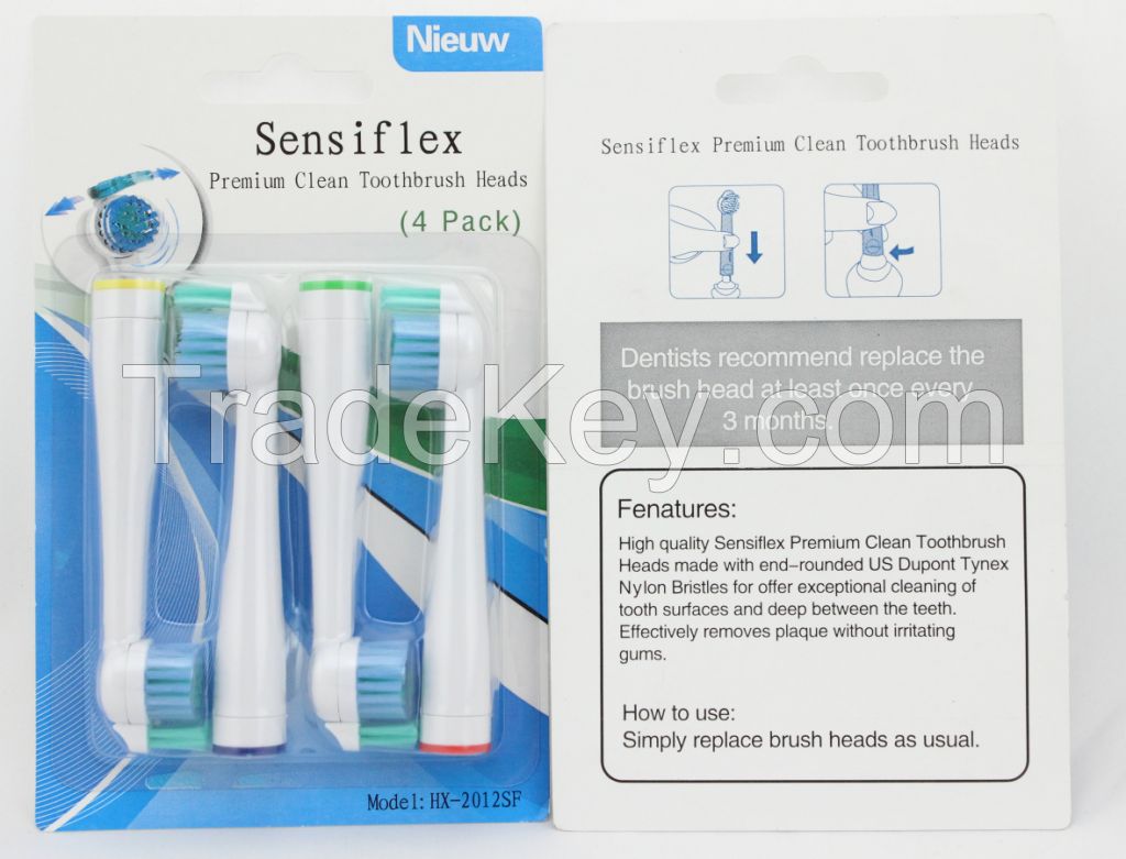  Electric toothbrush heads for  Sensiflex