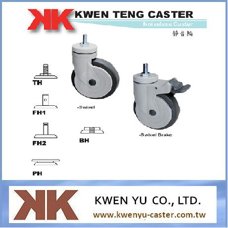 Noiseless Caster / medical caster / Caster