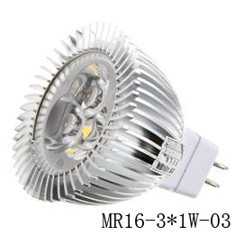 MR16-3*1W, LED spotlight