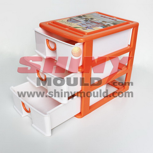 3 layers drawer mould