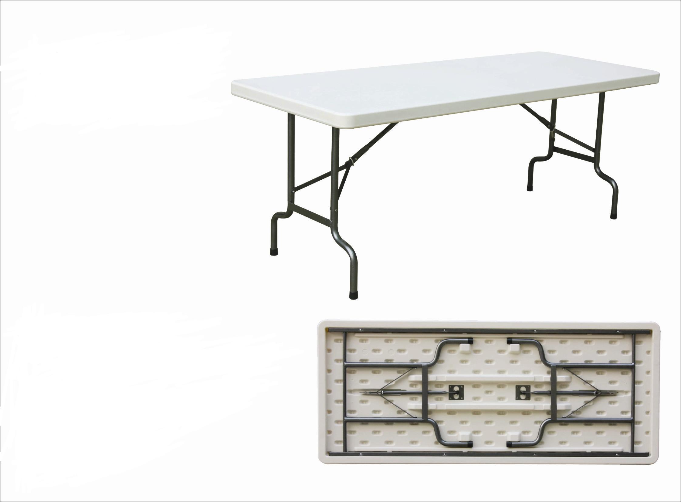 folding polyethylene table