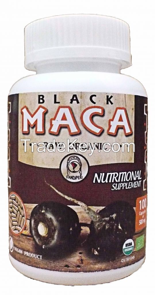 Organic Black Maca Capsules