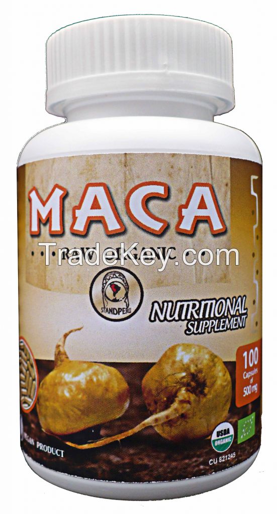 Organic Maca Capsules