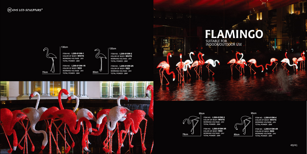 LED FLAMINGO