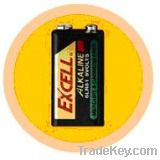 Excell Alkaline Battery (6LR61)