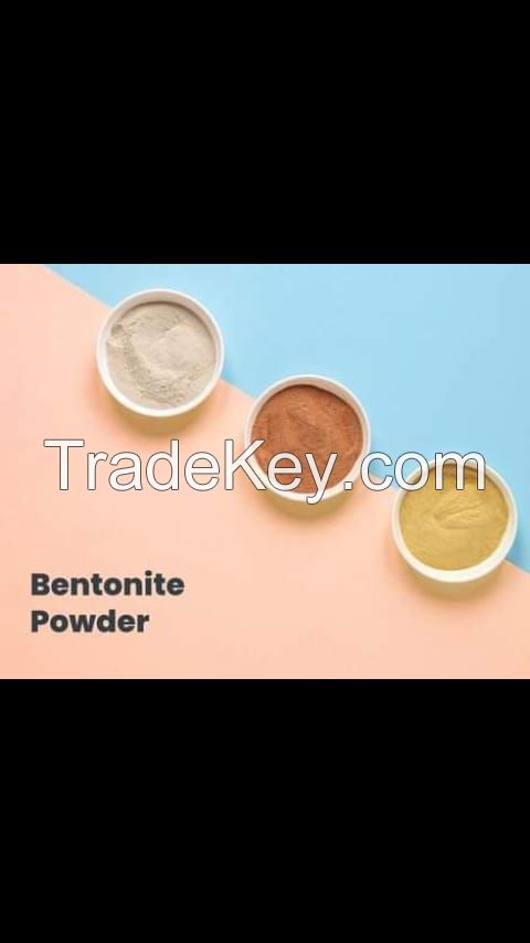 bentonite clay adhesive suspending