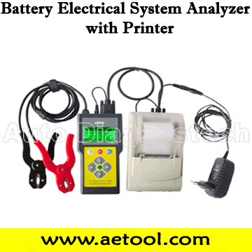 Battery Electrical System Analyzer with Printer