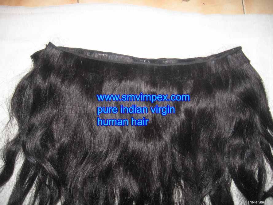 pure remy cury hair weaving