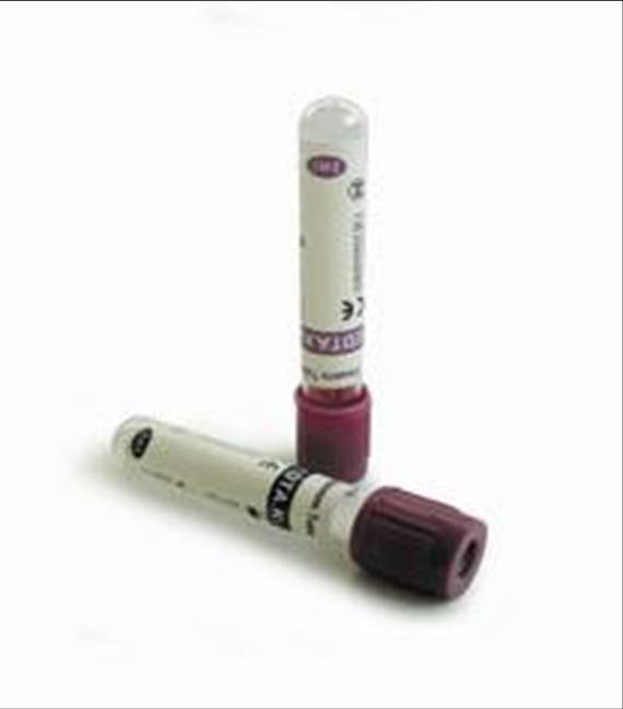 Vacuum blood collection tube ---  EDTA tube