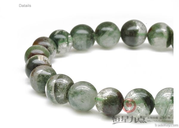 1D000802A Trendy Smooth Ball 6mm Iolite Beaded Bracelet Good Quality