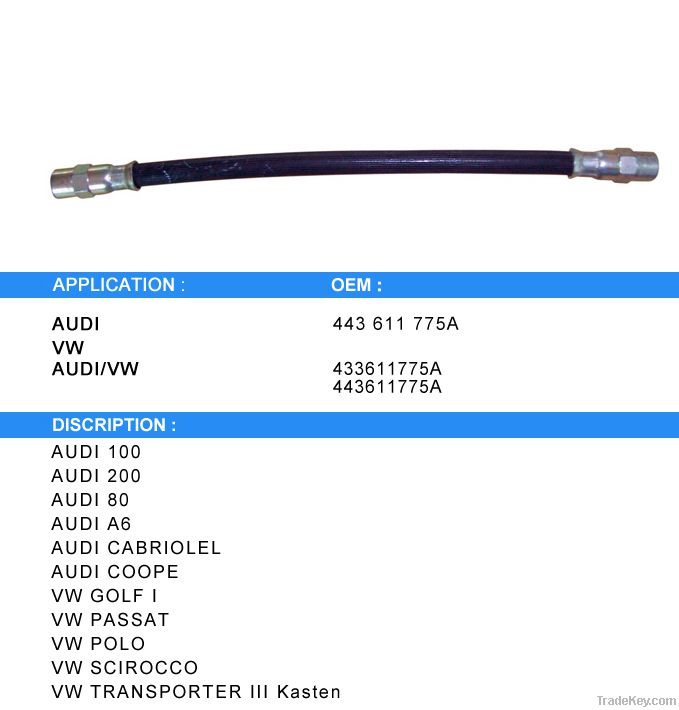 Brake Hose Assembly and Fittings