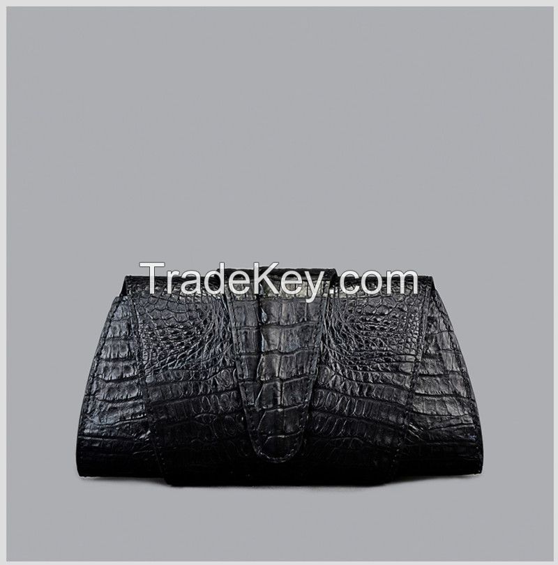 Crocodile Clutch Black 2C3003B