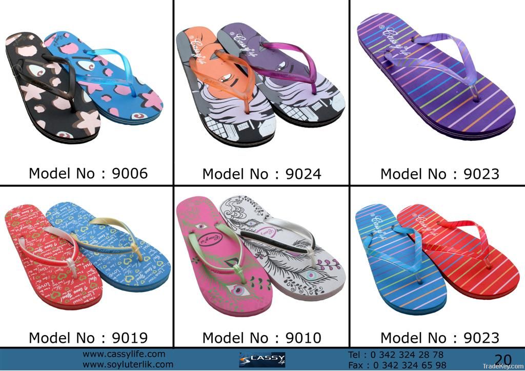 Women Eva Flip Flops