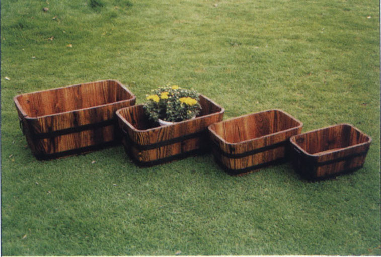 WOODEN PLANTER