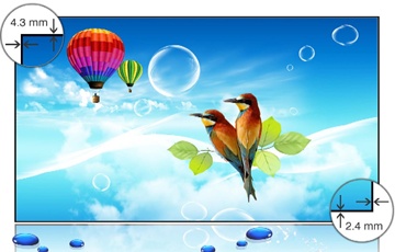 46" High Brightness Ultra Thin Bezel LCD Monitor
