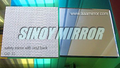 PE or PVC film Safety Mirror