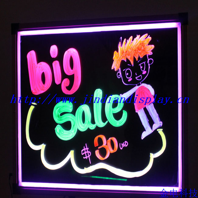 2011 new holiday decorations advertisement:LED Writing board