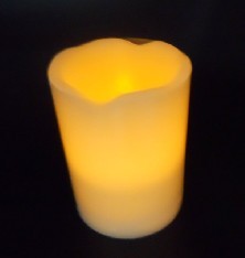inductive color changing candle